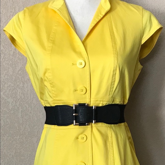 🚨Calvin Klein Yellow Dress🚨WEEK SALE 🚨 - Picture 7 of 7